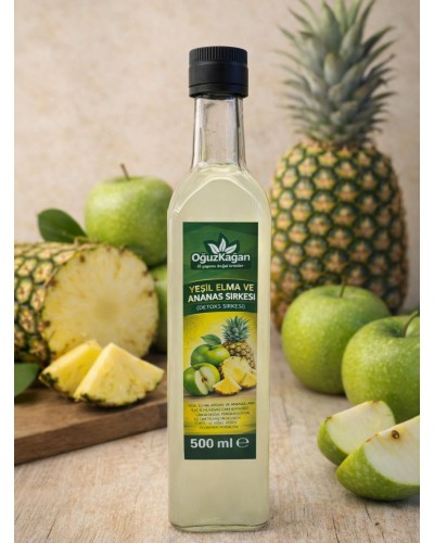 Yeşil Elma ve Ananas Sirkesi