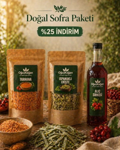 Doğal Sofra Paketi – %25 İndirimli