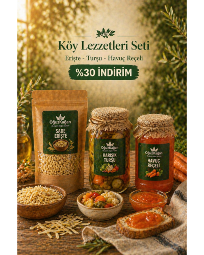 Köy Lezzetleri Seti – %30 İndirimli
